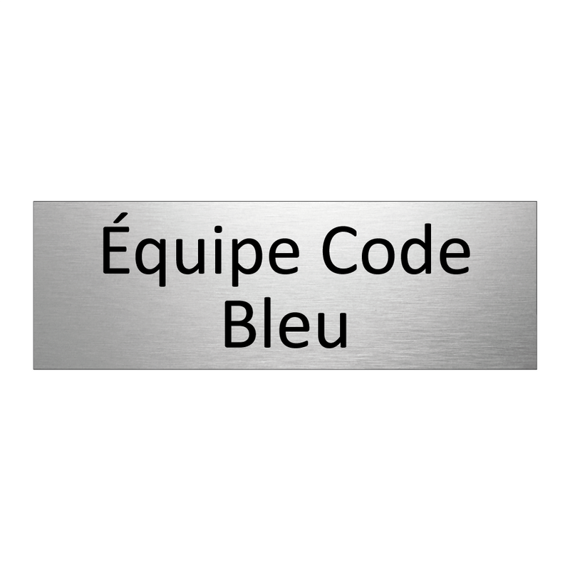 Équipe Code Bleu