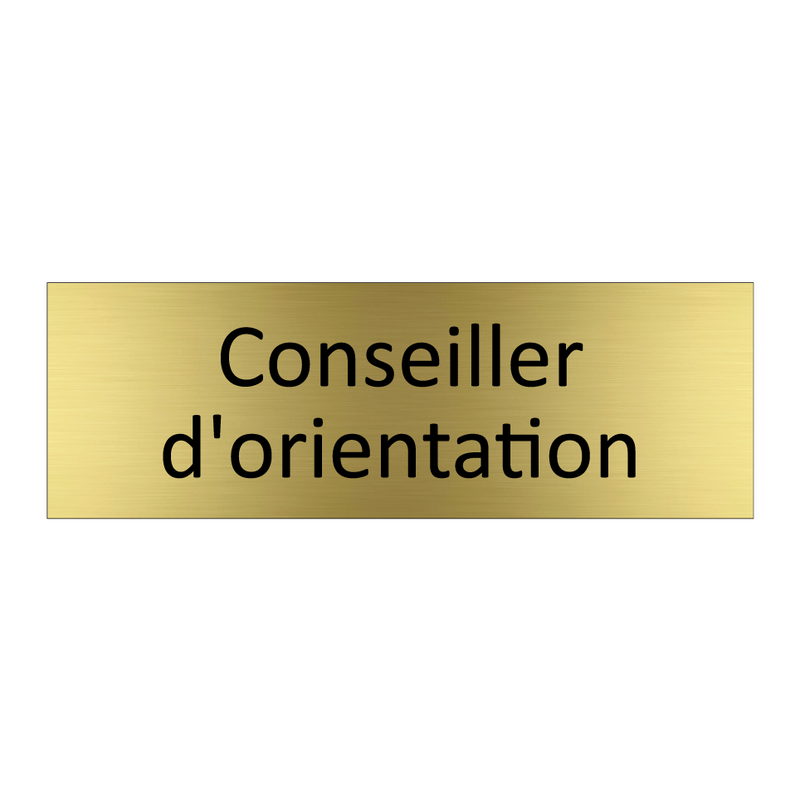 Conseiller d'orientation