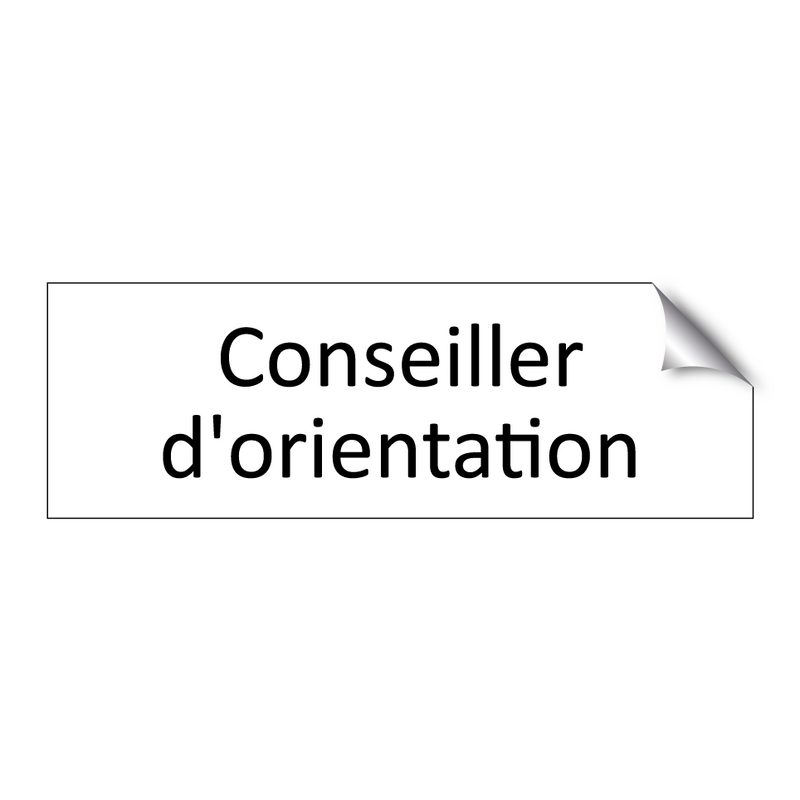 Conseiller d'orientation