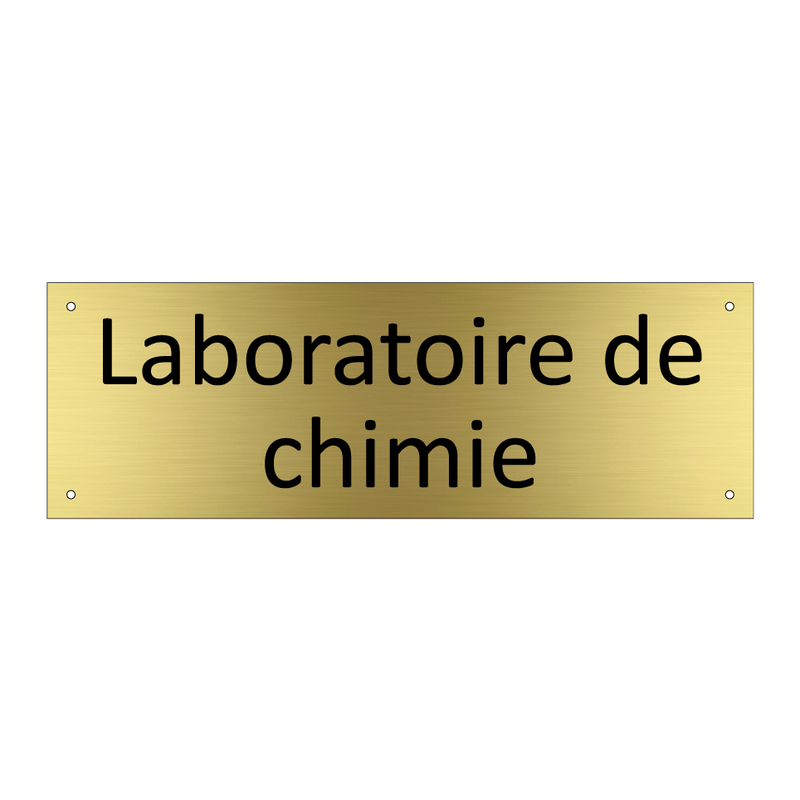 Laboratoire de chimie