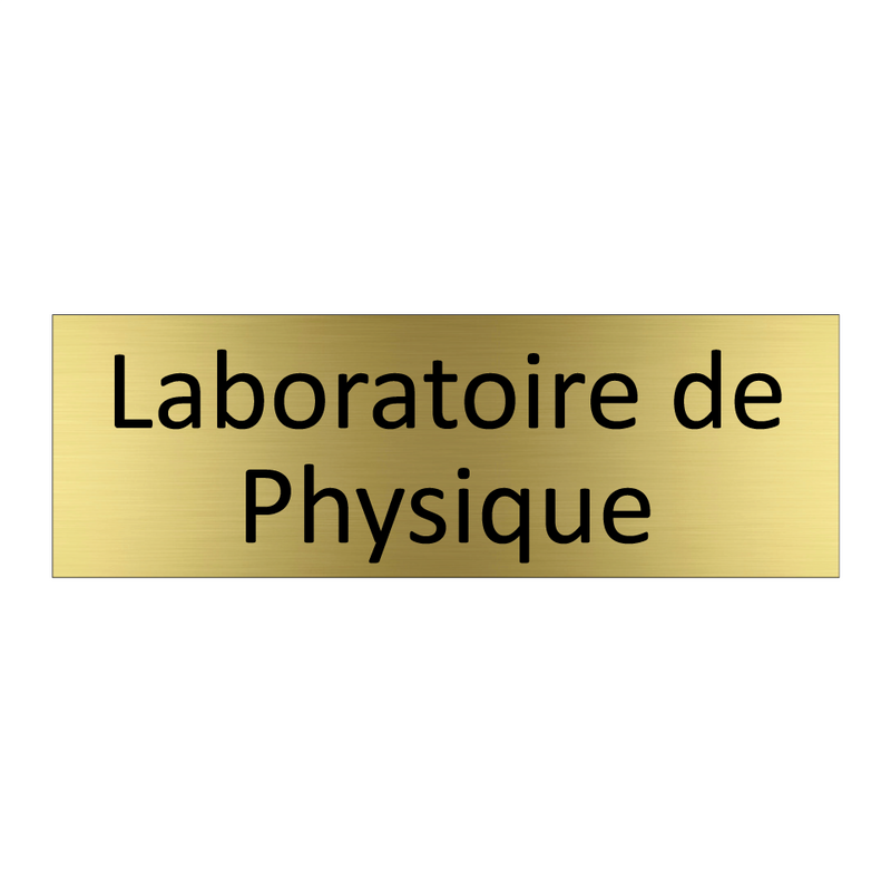 Laboratoire de Physique