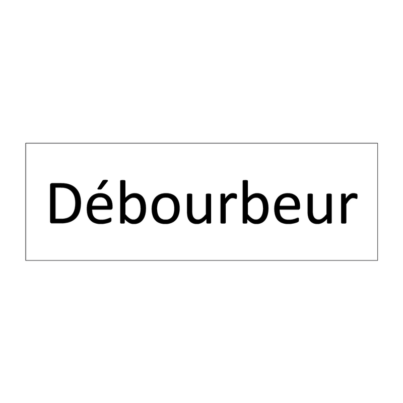 Débourbeur & Débourbeur & Débourbeur & Débourbeur & Débourbeur & Débourbeur