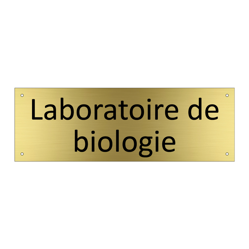 Laboratoire de biologie