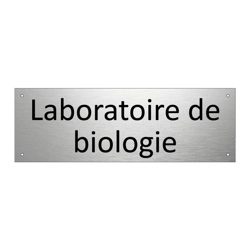 Laboratoire de biologie