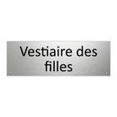 Vestiaire des filles