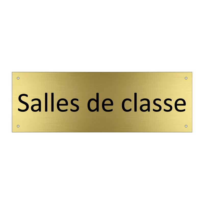 Salles de classe
