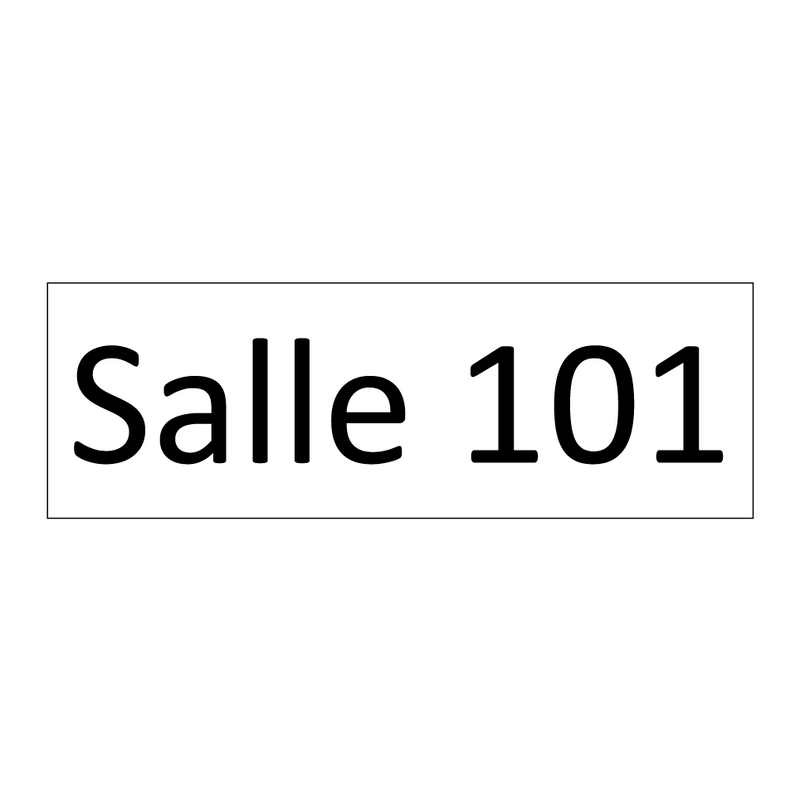 Salle 101