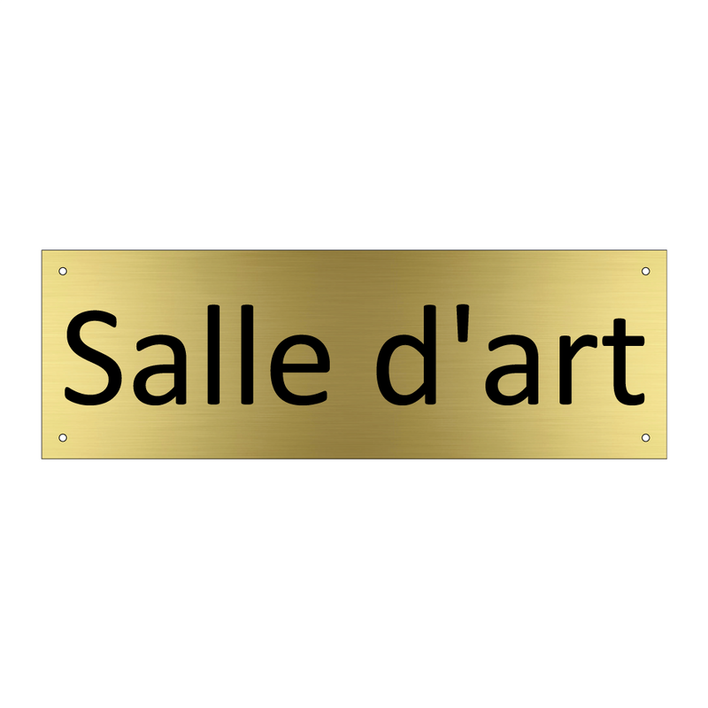 Salle d'art