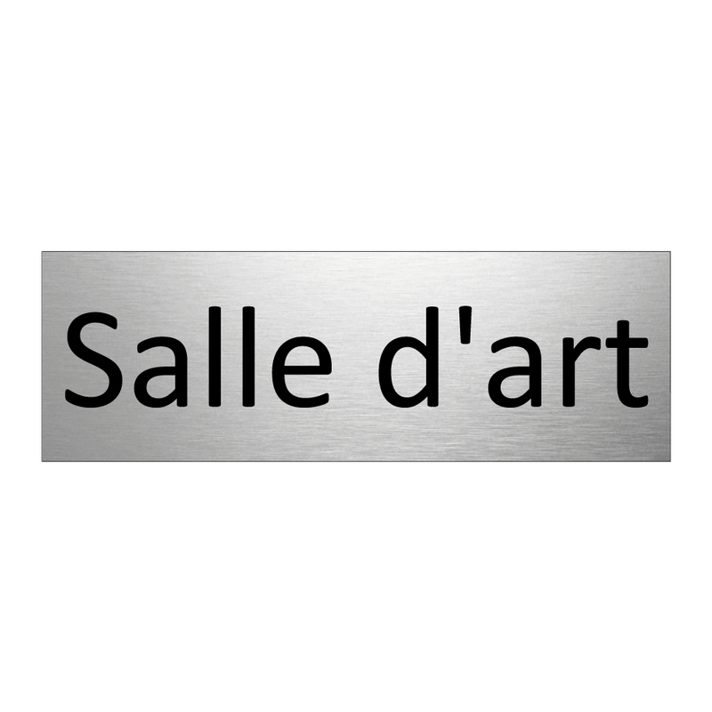 Salle d'art