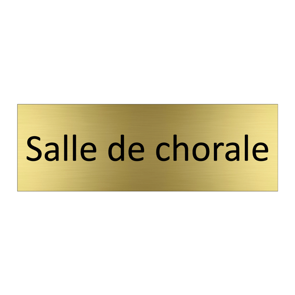 Salle de chorale