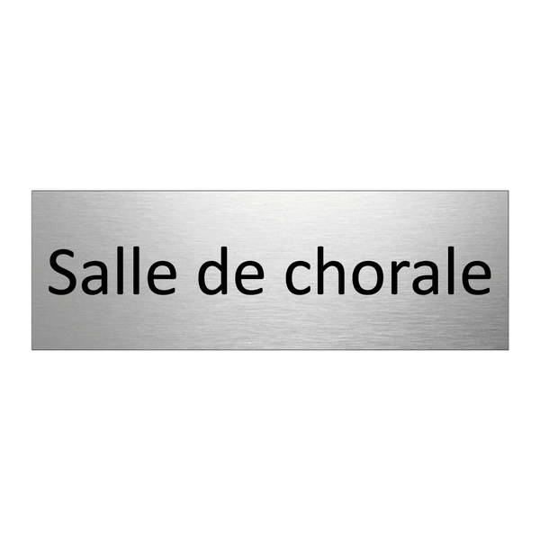 Salle de chorale
