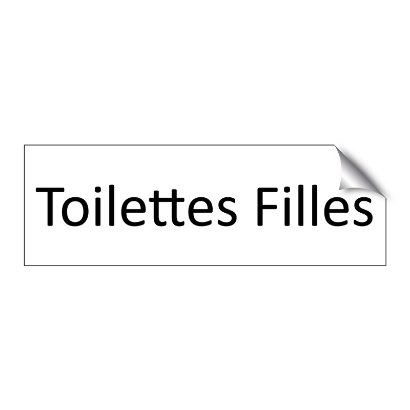 Toilettes Filles
