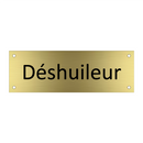 Déshuileur & Déshuileur & Déshuileur