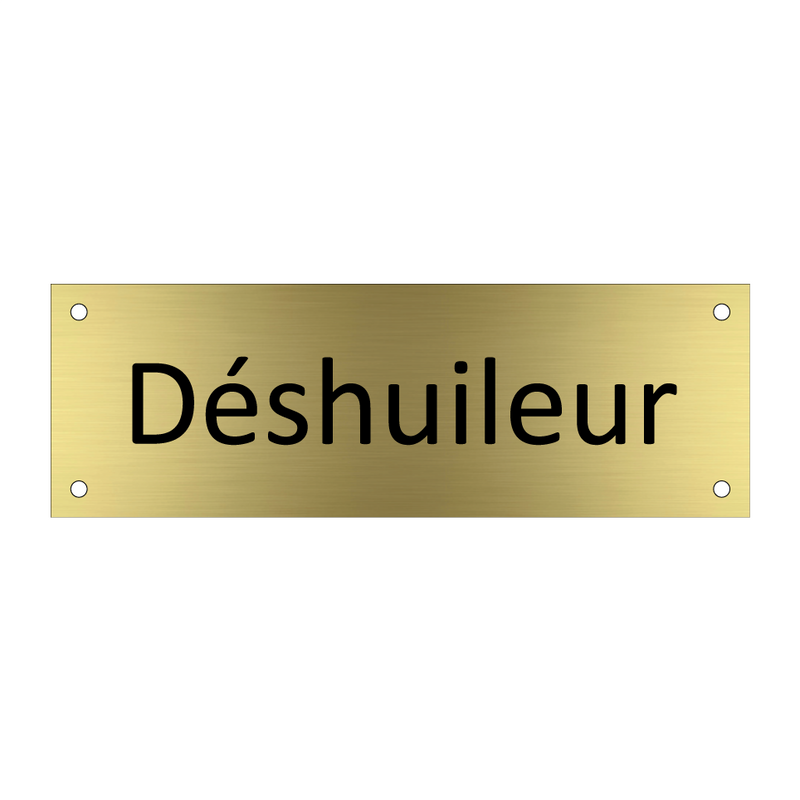 Déshuileur & Déshuileur & Déshuileur