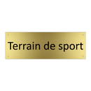 Terrain de sport