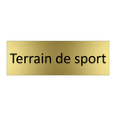 Terrain de sport