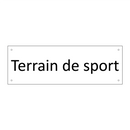 Terrain de sport