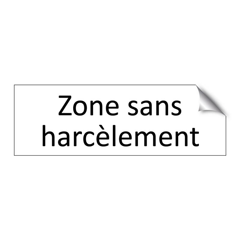 Zone sans harcèlement
