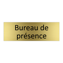 Bureau de présence
