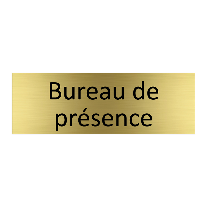 Bureau de présence
