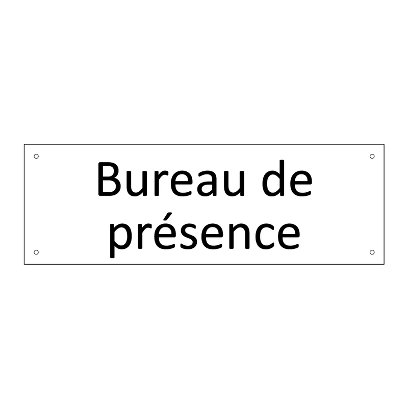 Bureau de présence