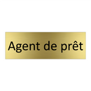 Agent de prêt