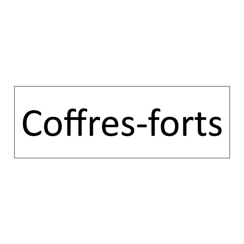 Coffres-forts