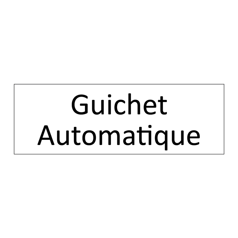 Guichet Automatique