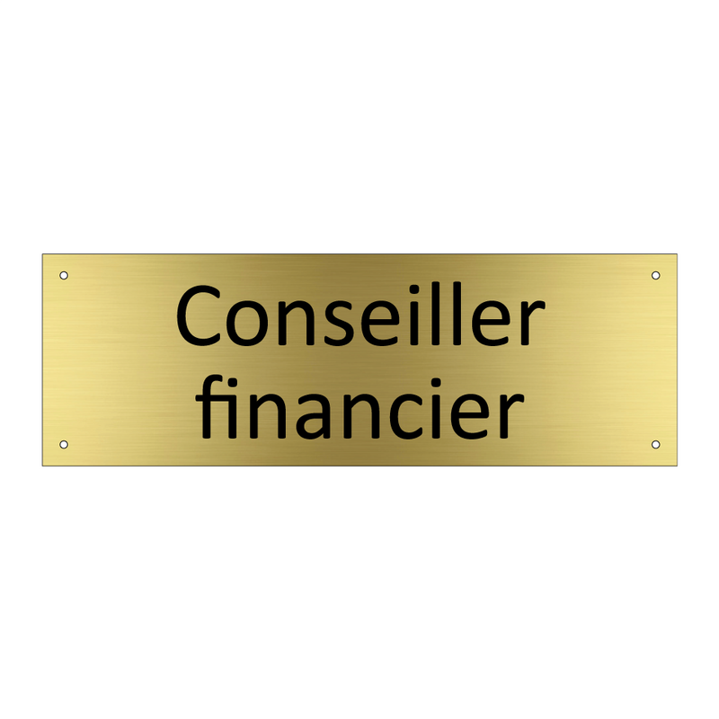 Conseiller financier