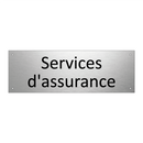Services d'assurance