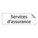 Services d'assurance