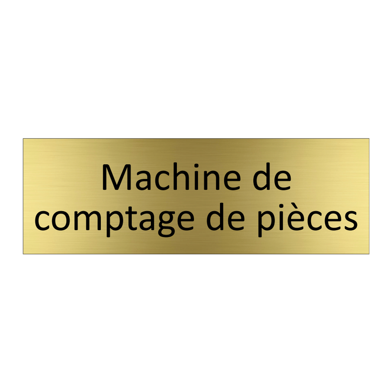 Machine de comptage de pièces