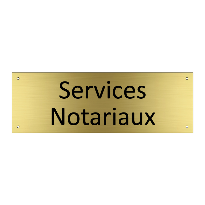 Services Notariaux