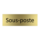 Sous-poste & Sous-poste & Sous-poste & Sous-poste & Sous-poste & Sous-poste