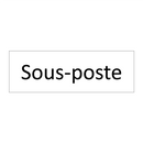 Sous-poste & Sous-poste & Sous-poste & Sous-poste & Sous-poste & Sous-poste