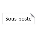Sous-poste & Sous-poste & Sous-poste