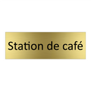 Station de café