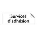 Services d'adhésion