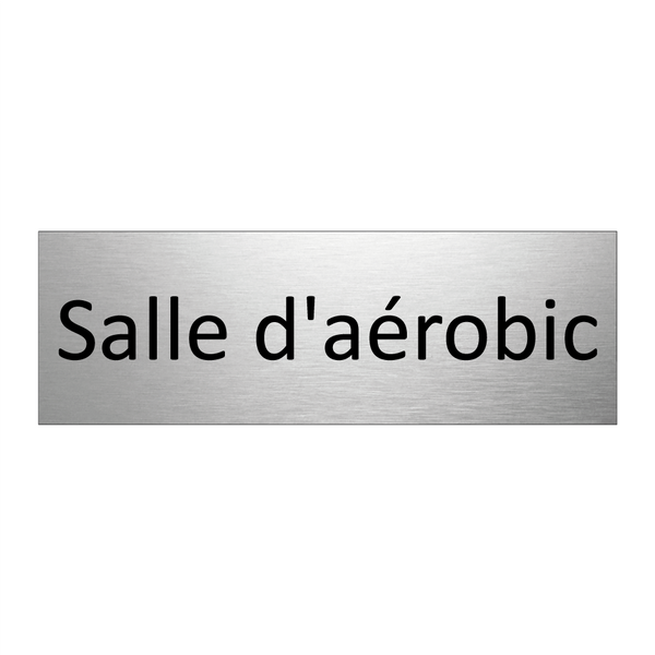 Salle d'aérobic
