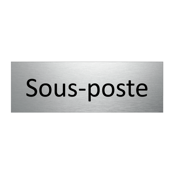 Sous-poste & Sous-poste & Sous-poste & Sous-poste & Sous-poste & Sous-poste & Sous-poste