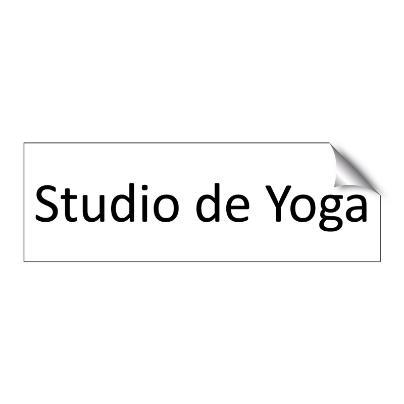 Studio de Yoga