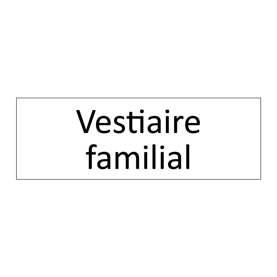 Vestiaire familial