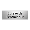 Bureau de l'entraîneur