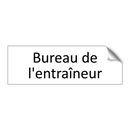 Bureau de l'entraîneur