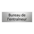 Bureau de l'entraîneur