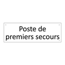 Poste de premiers secours