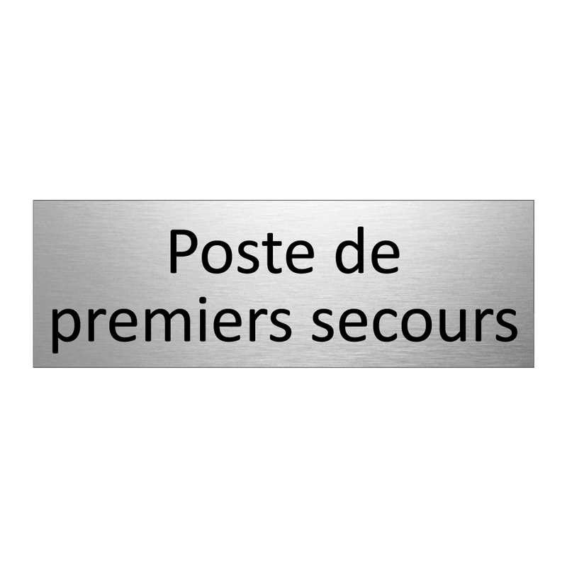 Poste de premiers secours