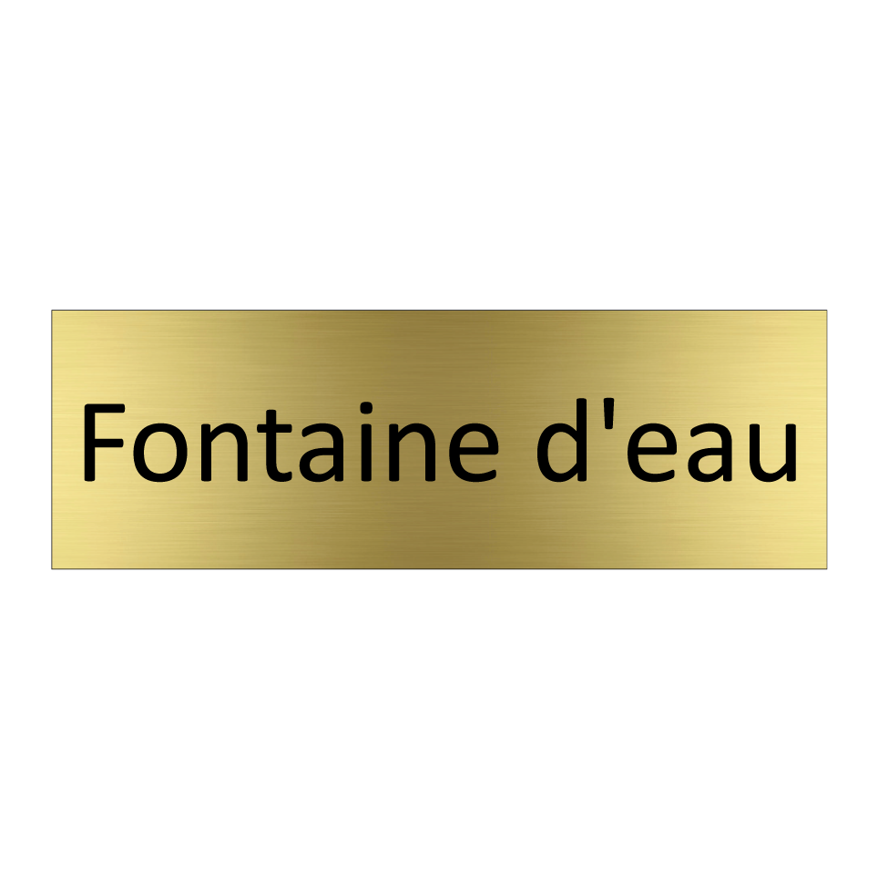 Fontaine d'eau