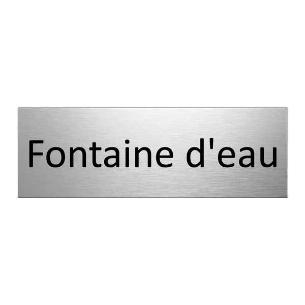 Fontaine d'eau