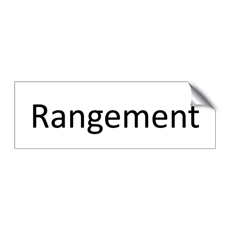 Rangement & Rangement & Rangement